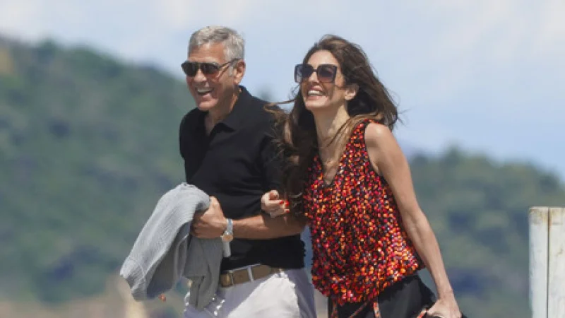 George Clooney 65th Birthday Celebration Takes Amal Clooney to Saint-Tropez