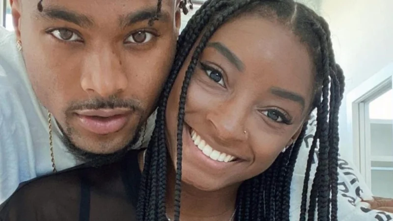 Simone Biles marks third wedding anniversary with Jonathan Owens on Instagram