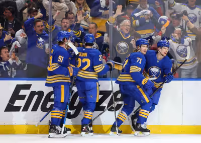 Tage Thompson and Sabres aim to keep pressure on Canadiens in Game 2