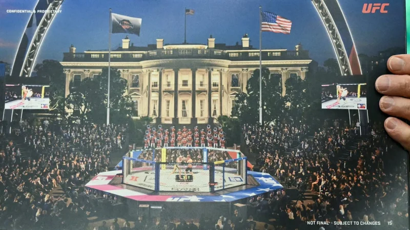 Ufc Freedom 250 set for White House on June 14 with 85,000 free tickets