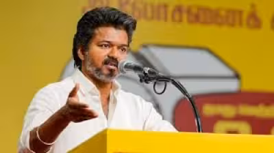Aadhav Arjuna as TVK ends DMK-AIADMK rule, Vijay takes oath in Tamil Nadu