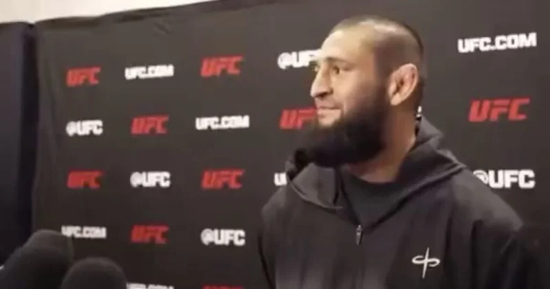 Khamzat Chimaev brushes off Dagestan chatter before UFC 328 title defense