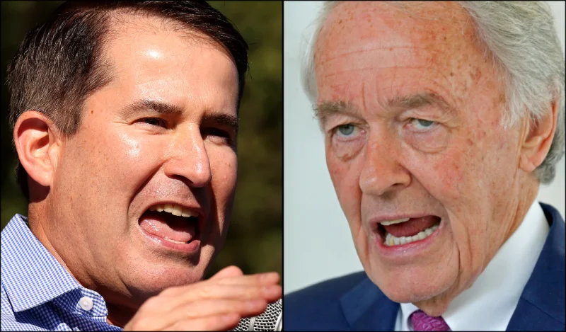 Ed Markey Seth Moulton Poll Shows Markey Holding Narrow Lead