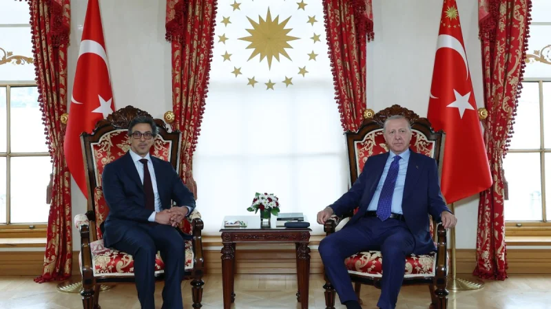 Emirati, Turkish leaders discuss Middle East security in Turkey visit