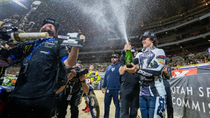 Haiden Deegan wins Salt Lake City 250 Showdown West heat in dominant run