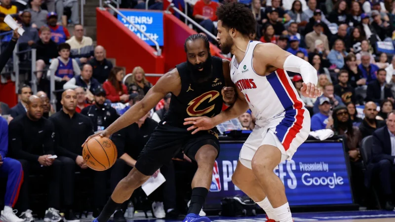 James Harden Stats highlight rough night as Pistons grab 2-0 series lead