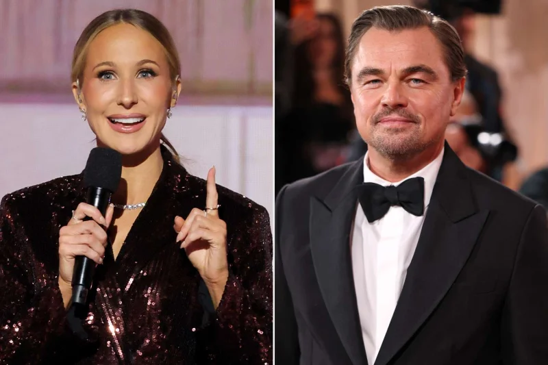 Nikki Glaser says Leonardo Dicaprio sent pasta after Golden Globes joke