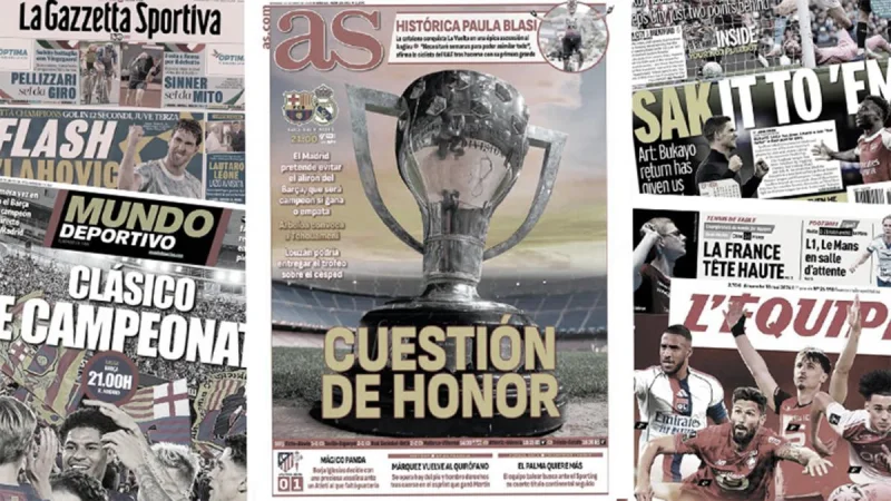 Barcelone – Real Madrid : le Barça peut être sacré dimanche au Camp Nou