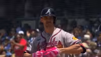 Eli White delivers first steal of season in Braves' 7-2 win