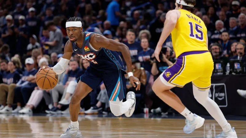 Flagrant 2 Foul Rattles Thunder Early, But OKC Still Pulls Away