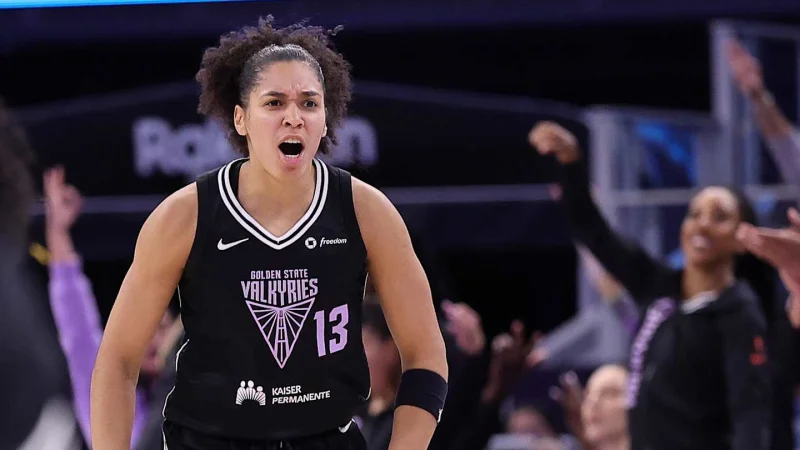 Janelle Salaün keeps forcing the Valkyries’ hand after opening night