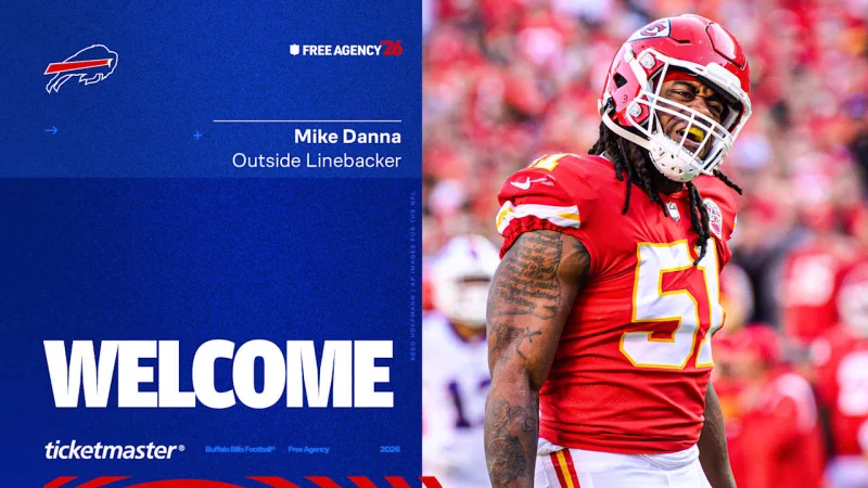 Mike Danna among Chiefs' edge-rush options as Bosa and Clowney stay in play