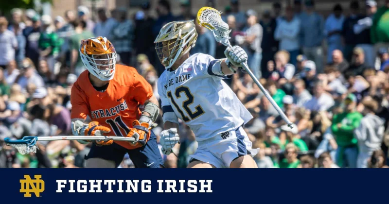 Notre Dame Lacrosse opens NCAA Tournament at home against Jacksonville