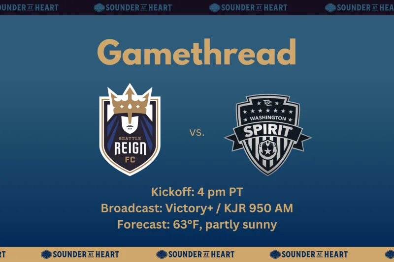 Washington Spirit Vs Seattle Reign Fc heads to Lumen Field on Sunday
