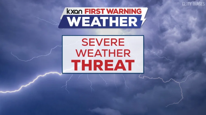 Weather Forecast Texas: Severe Thunderstorm Watch covers South Central Texas