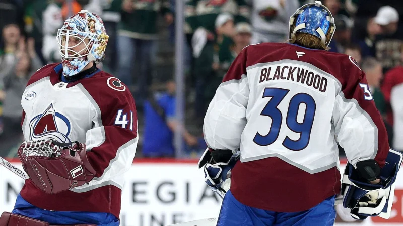 Mackenzie Blackwood gives Avalanche a Game 4 goalie decision after Game 3 loss