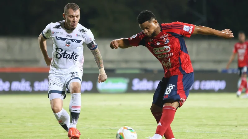 Medellín - Fortaleza: Diego Moreno gives DIM 1-0 win in Copa BetPlay