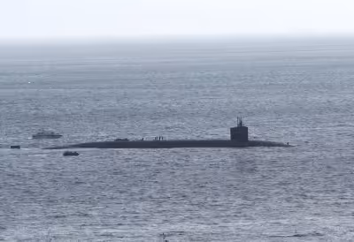 Ohio-class Submarine Sails into Gibraltar as Security Tightens at Naval Base
