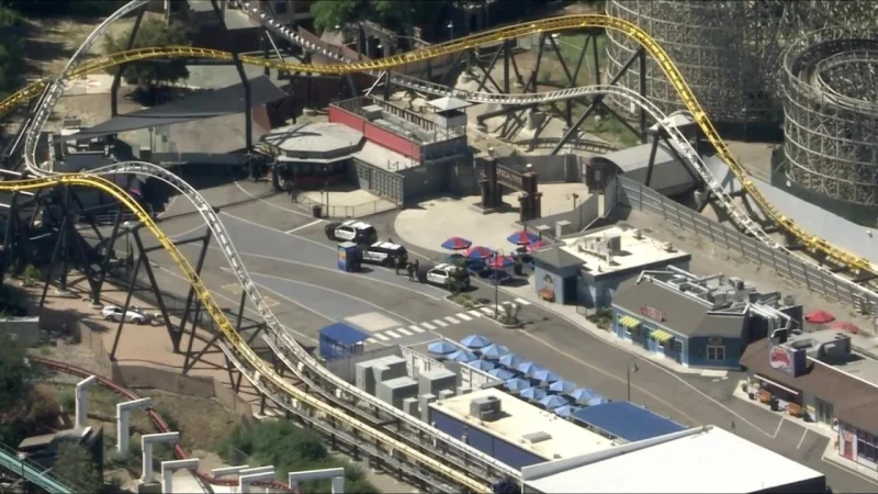 Bomb threat triggers sheriff sweep at Six Flags Magic Mountain in Valencia