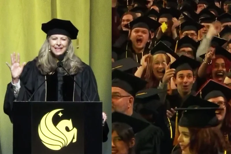 Ucf Commencement Speaker Booed as Gloria Caulfield Praises AI